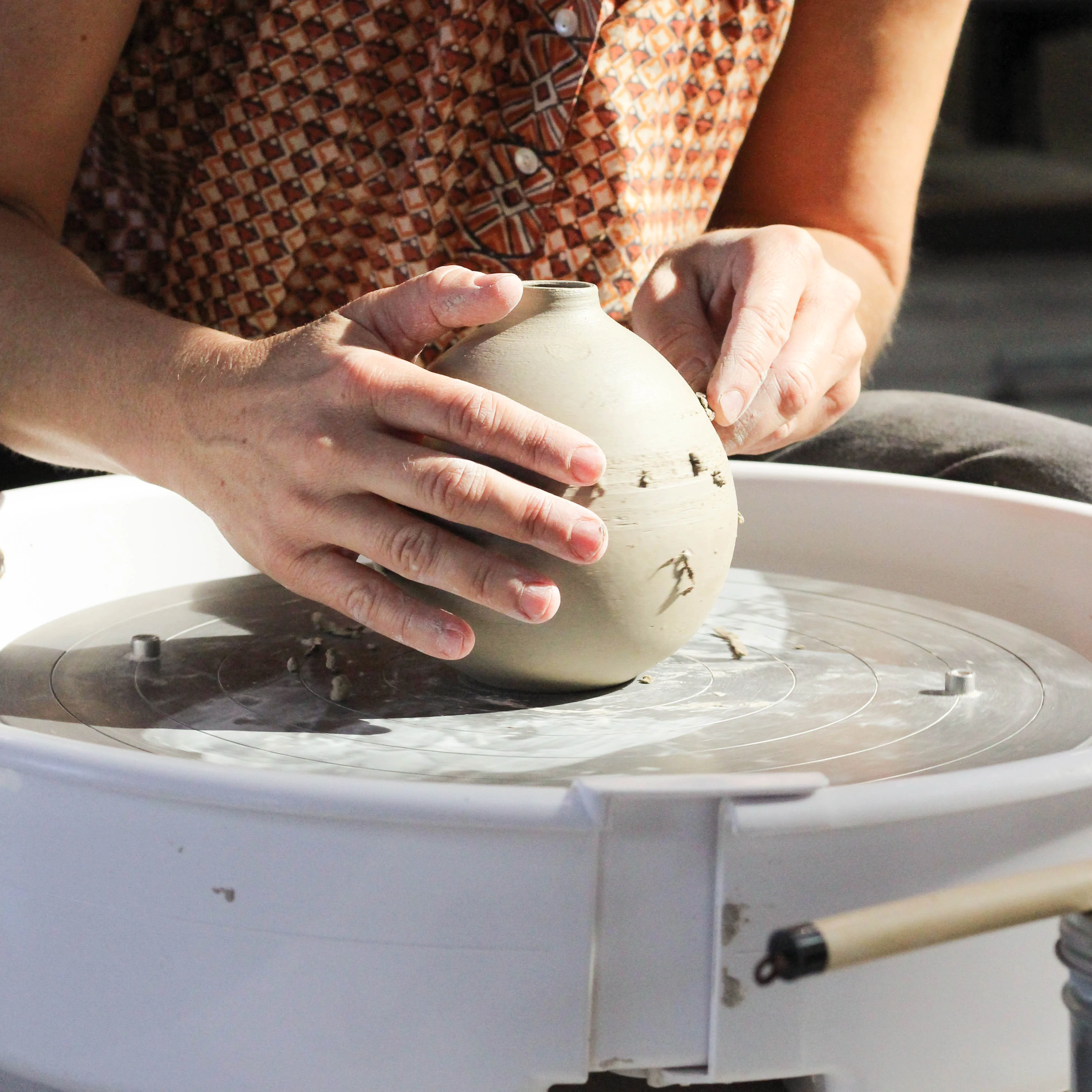 Culver City August Mondays 11am-1pm: Introduction to Wheelthrowing - Image 3