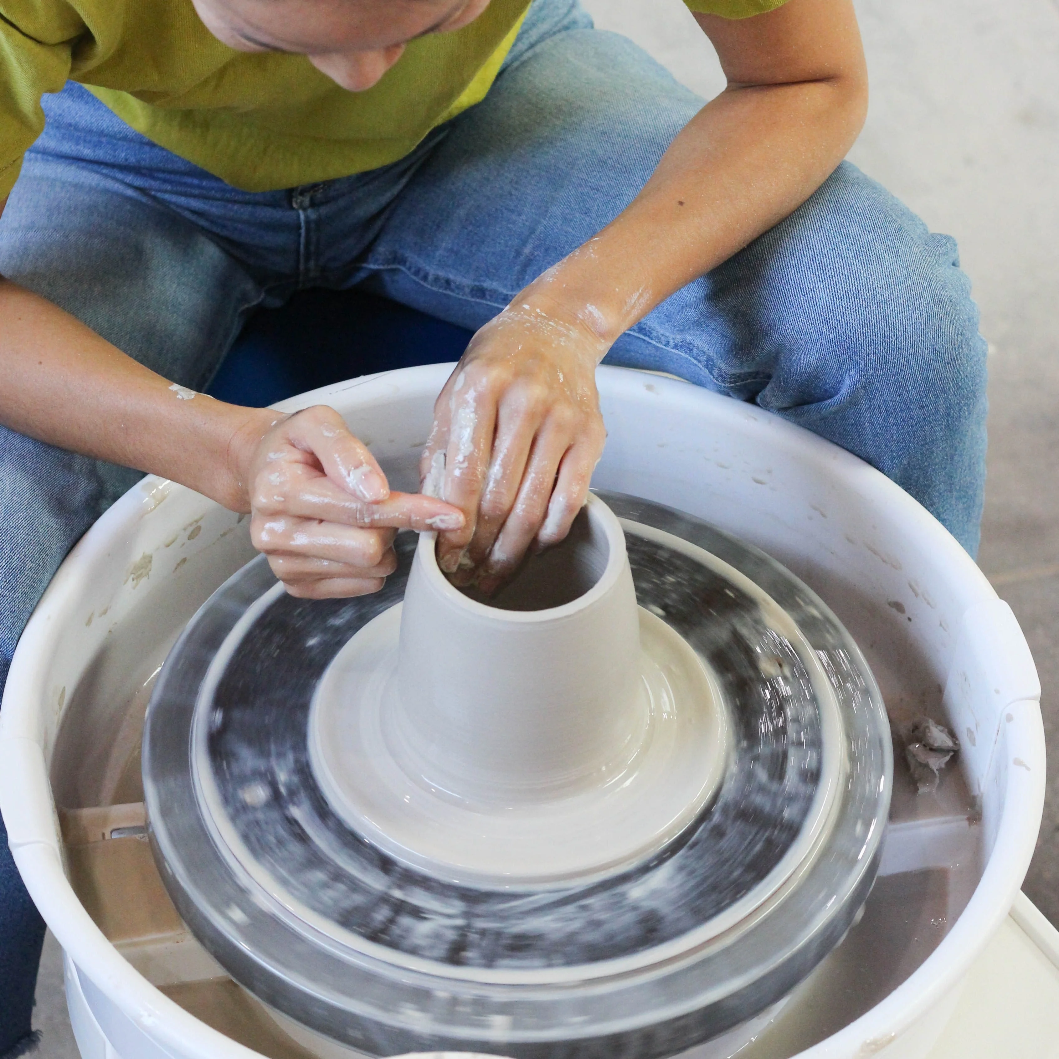 Gowanus August Mondays 11am-1pm: Introduction to Wheelthrowing - Image 3