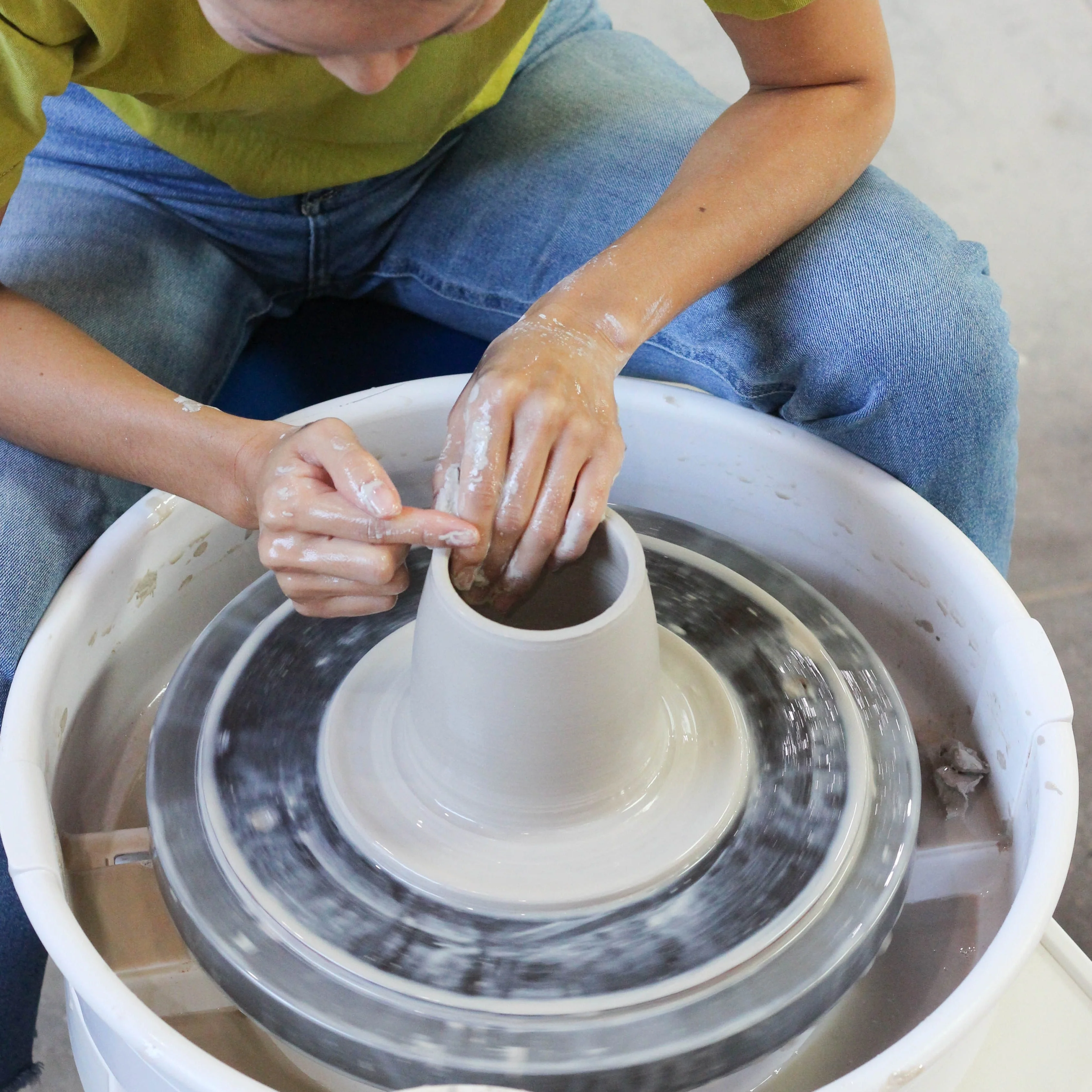 San Francisco September Mondays 4pm-6pm: Introduction to Wheelthrowing