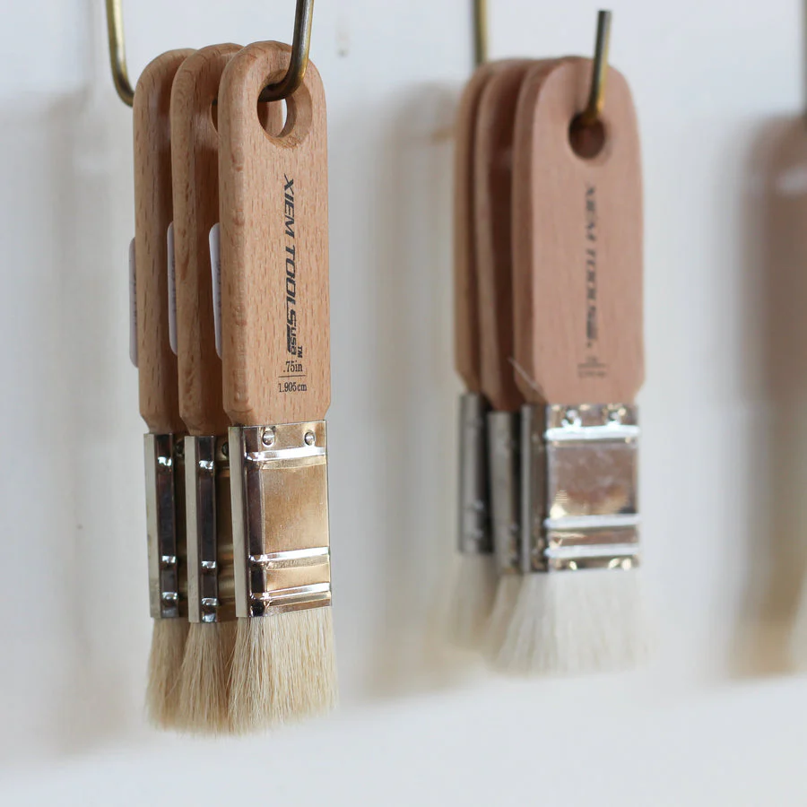 Xiem .75" Short Cut Glaze Brush-San Francisco